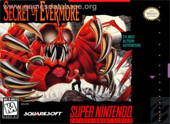 Cover Secret of Evermore for Super Nintendo